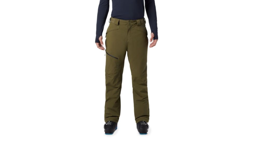 Mountain Hardwear Cloud Bank GTX Pant - Mens, Combat Green, Large, Regular Inseam 1858581353-L--R