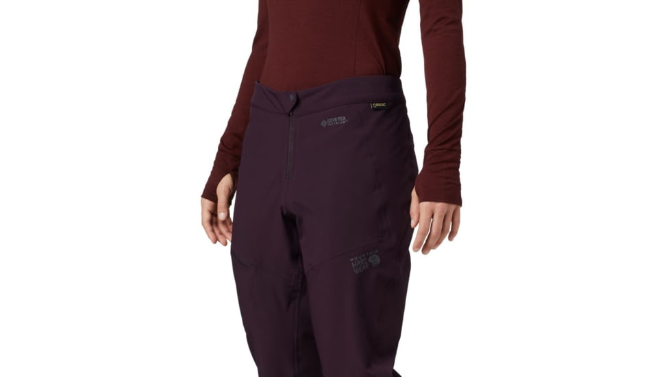 Mountain Hardwear Cloudland Gore-Tex Slim Pant - Womens, Darkest Dawn, W Large, I Regular, 1850761509-Darkest Dawn-L-R