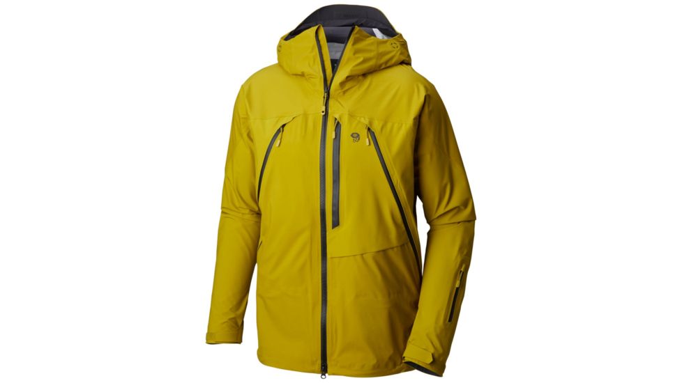 Mountain Hardwear CloudSeeker Jacket, Dark Citron, XXL, 1812571358-XXL