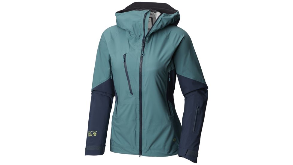 Mountain Hardwear CloudSeeker Ski Shell Jacket - Womens, Lakeshore Blue, Medium, 1793031328-M