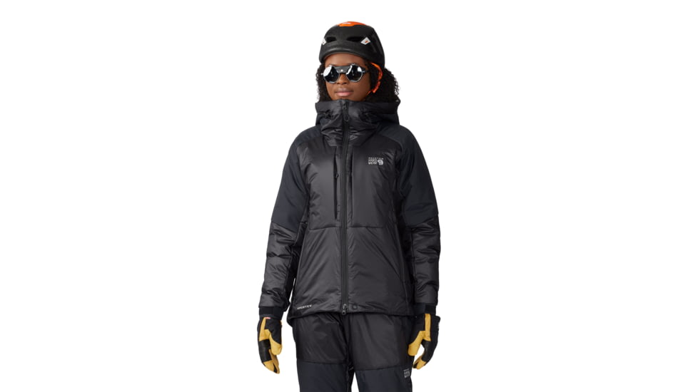 Mountain Hardwear Compressor Alpine Hooded Jacket - Women's, Black, XXSxR, 2092471-010-XL
