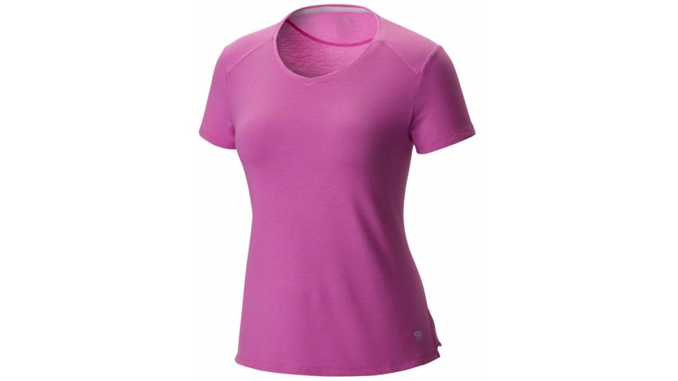 CoolHiker 2 Short Sleeve T - Womens-Foxglove-Large