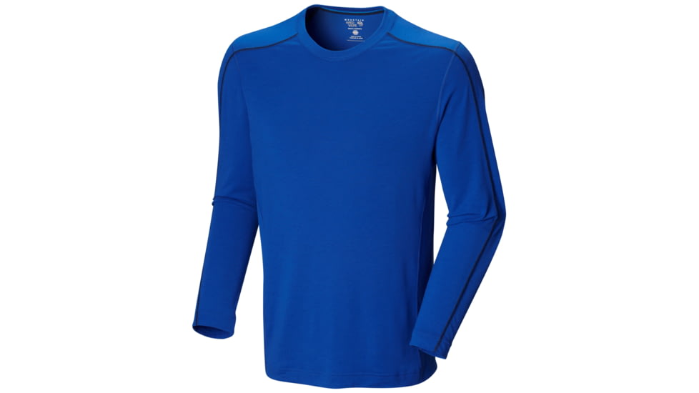 Mountain Hardwear CoolHiker Long Sleeve T - Men's-Azul-XX-Large