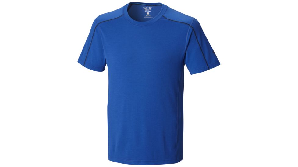 Mountain Hardwear CoolHiker Short Sleeve T - Men's-Azul-XX-Large
