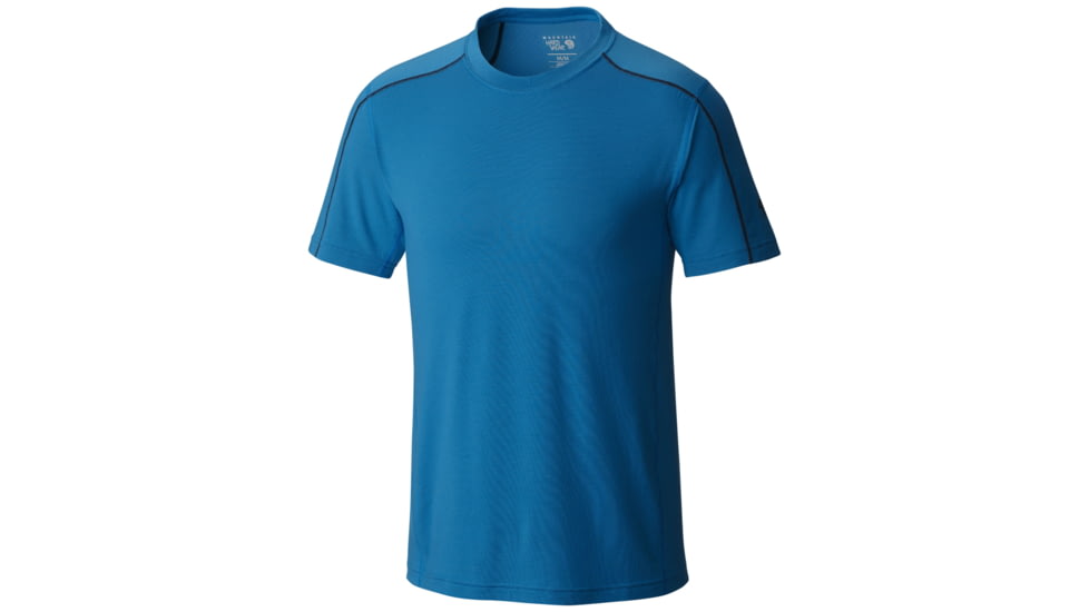 Mountain Hardwear CoolHiker Short Sleeve T - Men's-Dark Compass-X-Large