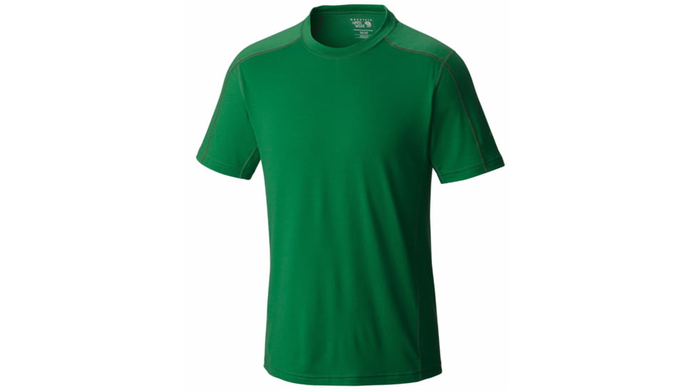 CoolHiker Short Sleeve T - Mens-Serpent Green-Medium