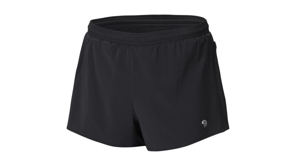 Mountain Hardwear CoolRunner Short - Men's-Black-5inch-Medium