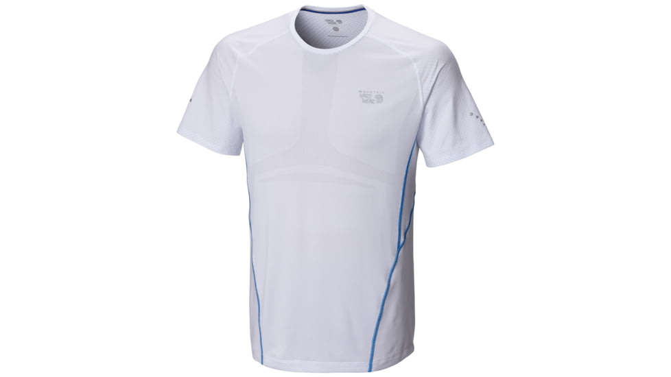 Mountain Hardwear CoolRunner Short Sleeve T - Men's-White-Small