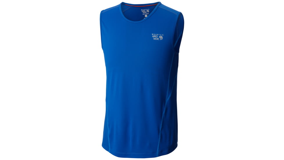 Mountain Hardwear CoolRunner Tank - Men's-Azul-Small