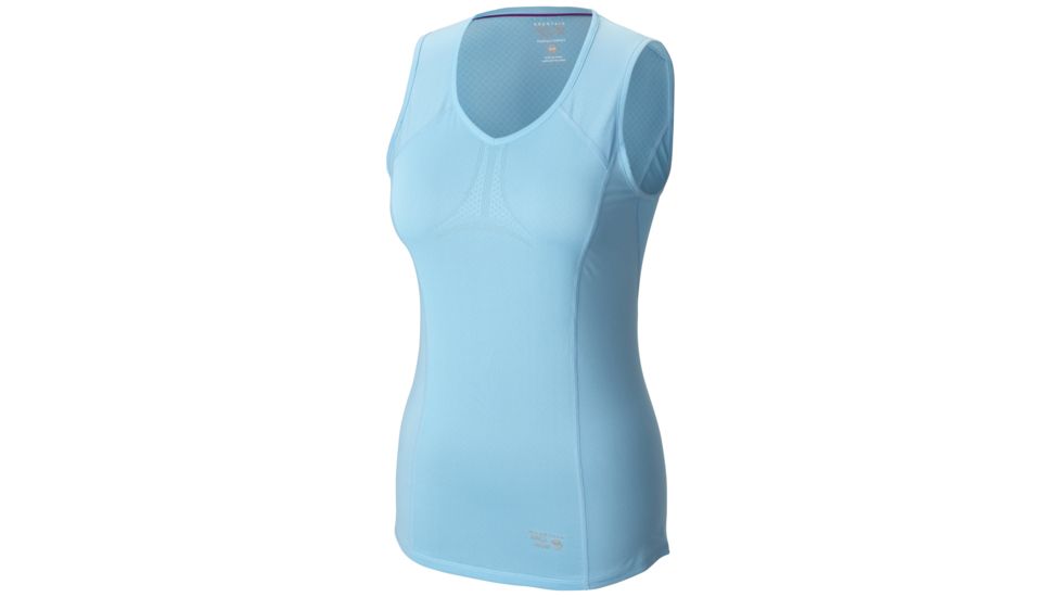 Mountain Hardwear CoolRunner Tank - Women's-Bounty Blue-X-Small