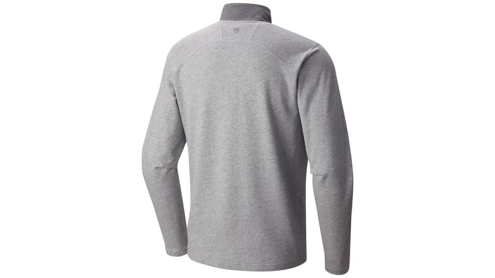 Mountain Hardwear Cragger 1/2 Zip Mens Tops - Mens, Heather Steam, 2XL, 1617581089-XXL