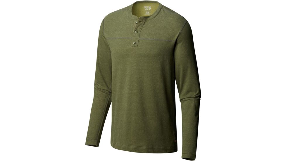 Mountain Hardwear Cragger Henley Shirt - Mens, Surplus Green, Large, 1677891347-L