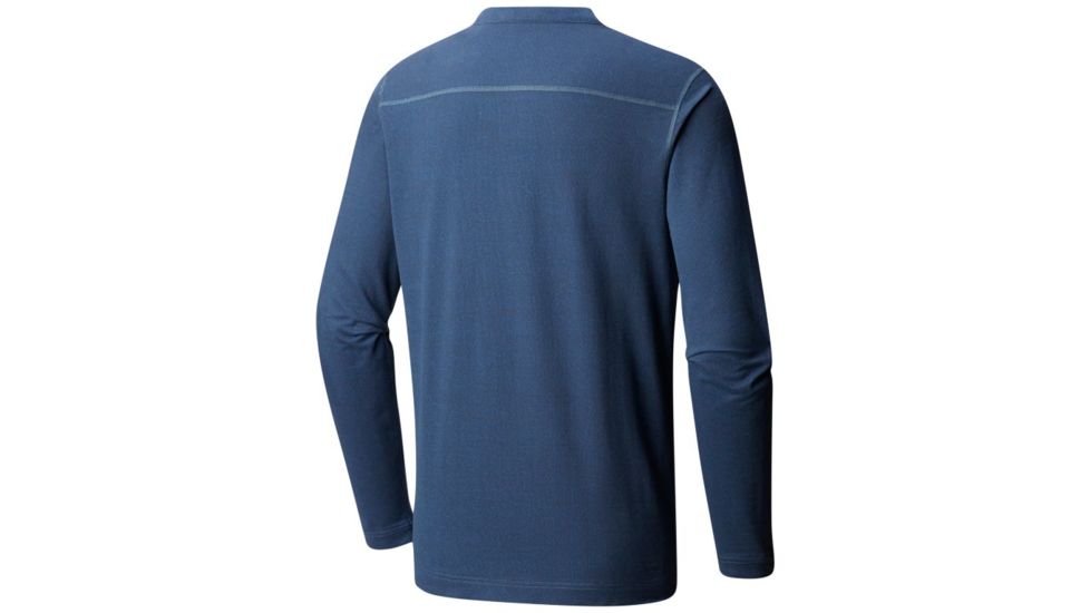 Mountain Hardwear Cragger Henley Shirt - Mens, Zinc, Medium, 1677891493-M