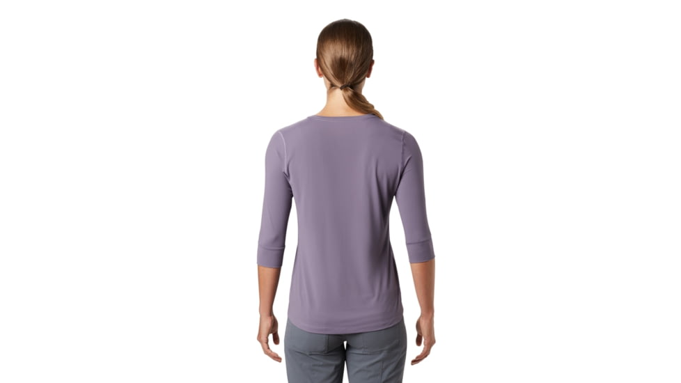 Mountain Hardwear Crater Lake 3/4 Crew - Women's, Dusted Sky, Small, OL7683549-S