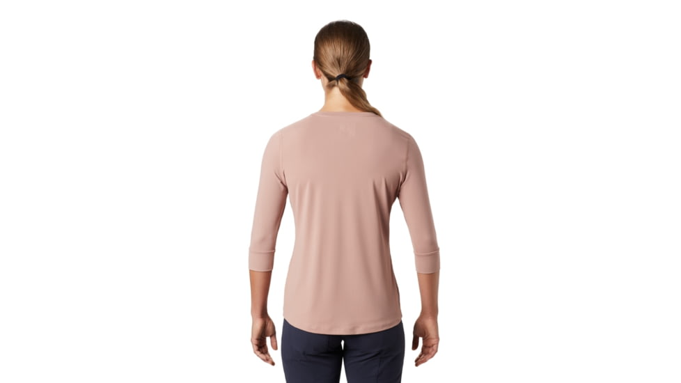 Mountain Hardwear Crater Lake 3/4 Crew - Womens, Smoky Quartz, Extra Small, 1847301642-XS