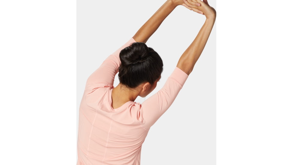 Mountain Hardwear Crater Lake 3/4 Crew - Womens, Sundown, Large, 1847301667-L