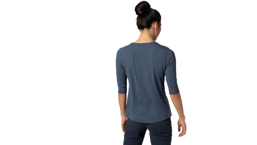 Mountain Hardwear Crater Lake 3/4 Crew - Womens, Zinc, Extra Large, 1847301492-XL