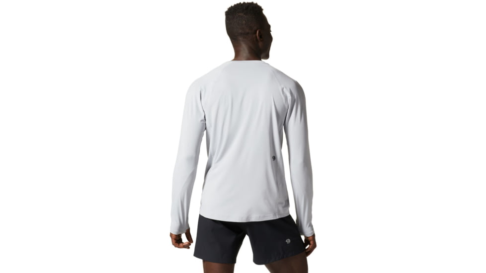 Mountain Hardwear Crater Lake Long Sleeve Tops - Men's, Glacial, S, 1982421-097-S