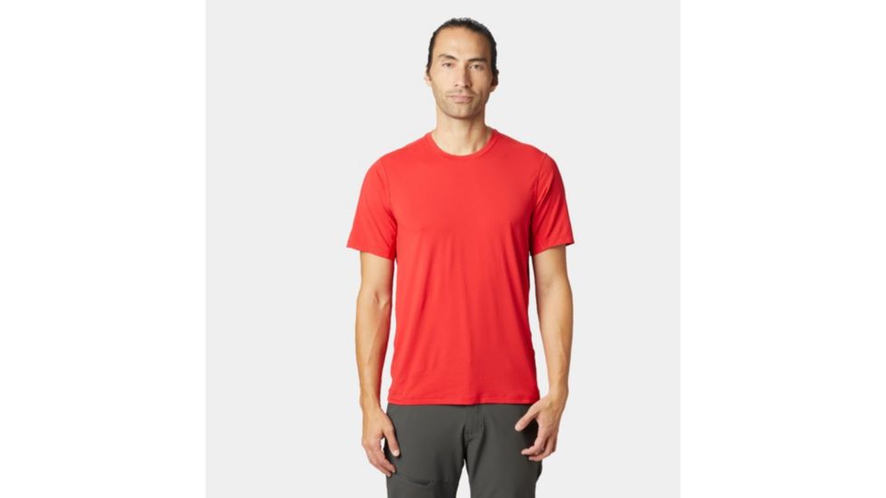 Mountain Hardwear Crater Lake Short Sleeve T-Shirt - Men's, Pristine, Large, 1829341380-L