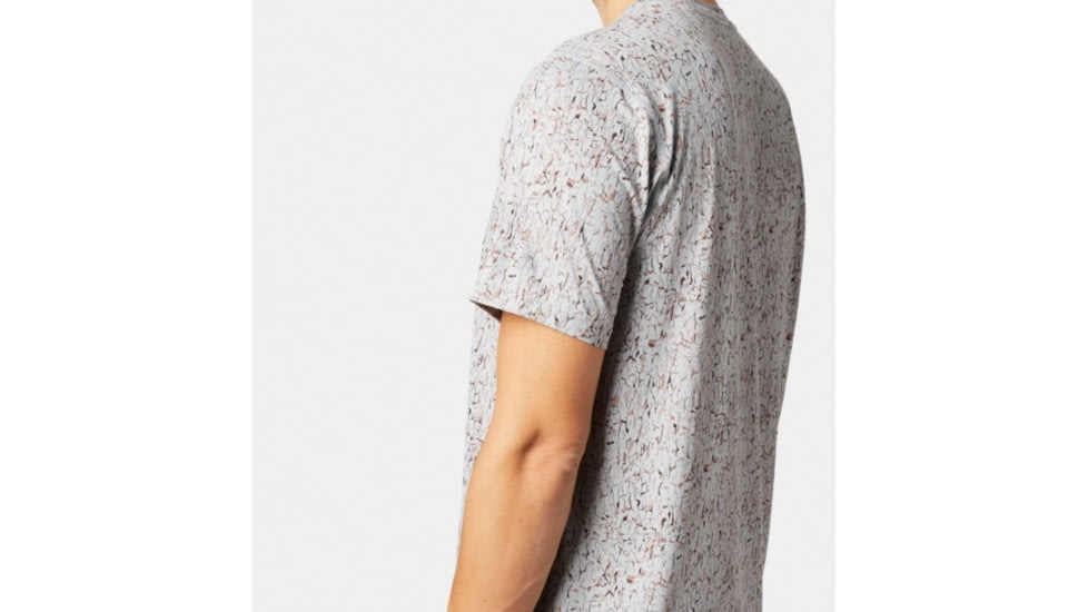 Mountain Hardwear Crater Lake Short Sleeve T-Shirt - Mens, Steam Print, Large, 1829341089-L