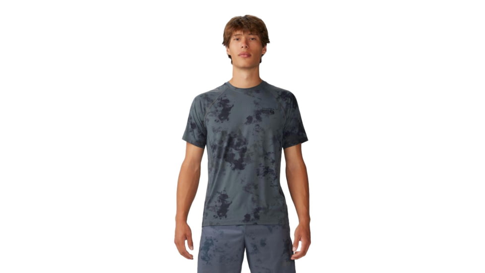 Mountain Hardwear Crater Lake Short Sleeve T-Shirt - Men's, Volcanic Nebula Print, 2XL, 1982431007-XXL