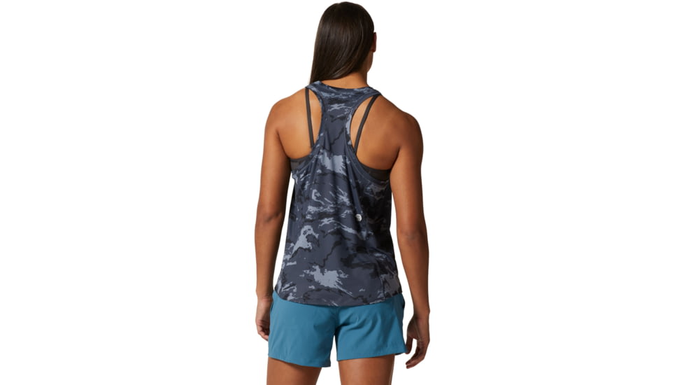 Mountain Hardwear Crater Lake Tank Top - Womens, Blue Slate Crag, Small, 1986781417-S