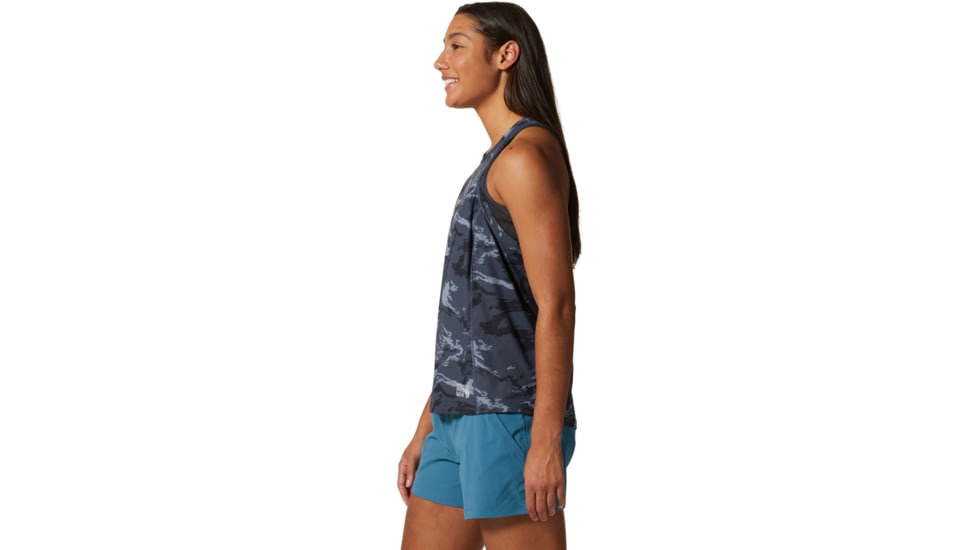 Mountain Hardwear Crater Lake Tank Top - Womens, Blue Slate Crag, Small, 1986781417-S