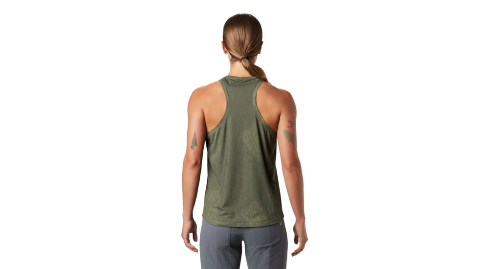 Mountain Hardwear Crater Lake Tank - Womens, Light Army, Medium, 1885021333-Light Army-M