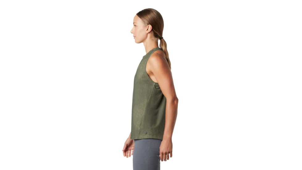 Mountain Hardwear Crater Lake Tank - Womens, Light Army, Medium, 1885021333-Light Army-M