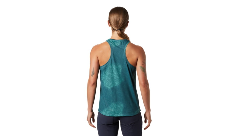 Mountain Hardwear Crater Lake Tank - Womens, Washed Turq, Medium, 1885021447-M