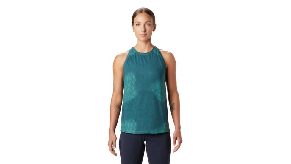 Mountain Hardwear Crater Lake Tank - Women's, Washed Turq, Medium, 1885021447-M