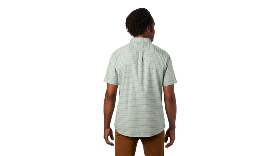 Mountain Hardwear Crystal Valley Short Sleeve Shirt - Mens, Glacial Mint, Small, 1879071372-S