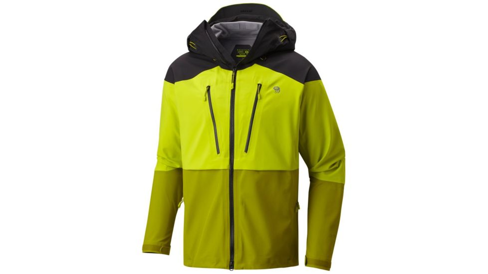 Mountain Hardwear Cyclone Jacket - Men's, Fresh Bud, Python Green, S 1731851364-S