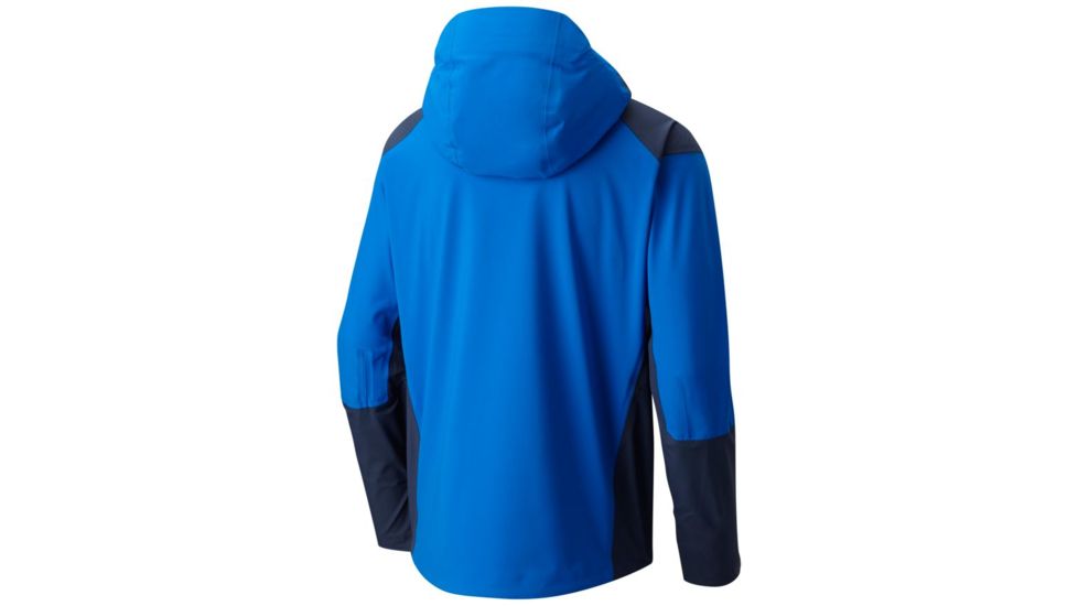 Mountain Hardwear Cyclone Jacket - Men's, Altitude Blue, Zinc, L 1731851438-L