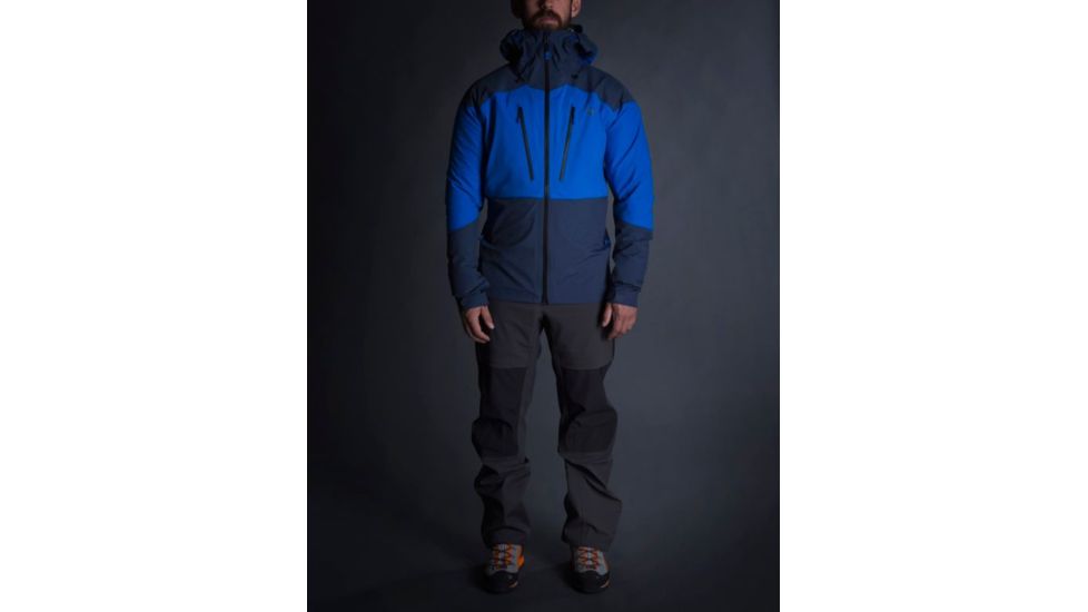 Mountain Hardwear Cyclone Jacket - Men's, Altitude Blue, Zinc, L 1731851438-L