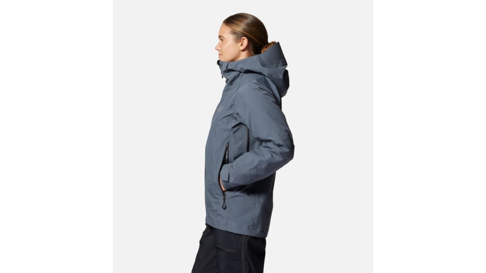 Mountain Hardwear Dawnlight Gore-Tex Pro Jacket - Womens, Blue Slate, Extra Large, 2024641417-XL