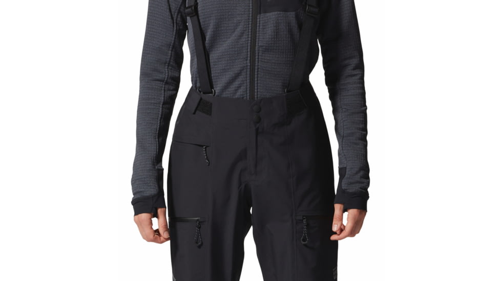 Mountain Hardwear Dawnlight Gore-Tex Pro Pants - Womens, Black, Large, 2024651010-BLACK-L-R