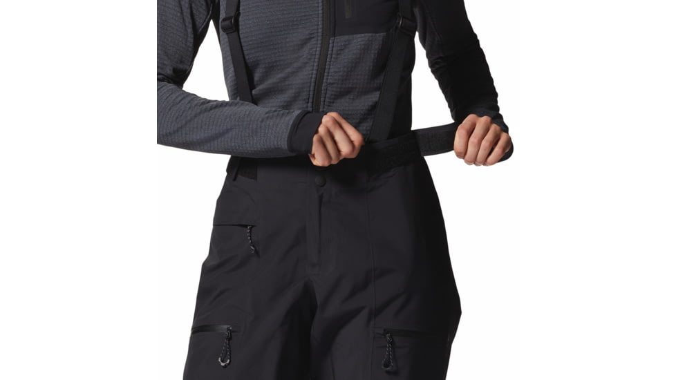 Mountain Hardwear Dawnlight Gore-Tex Pro Pants - Womens, Black, Large, 2024651010-BLACK-L-R