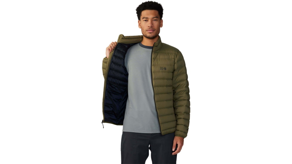 Mountain Hardwear Deloro Down Jacket - Mens, Combat Green, 2XL, 2004001353-Combat Green-XXL