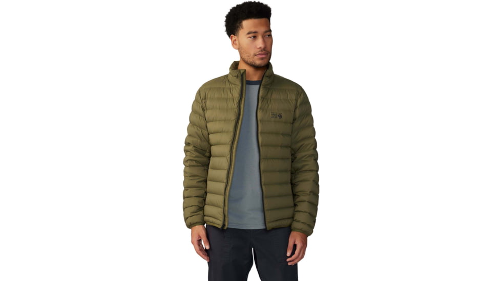 Mountain Hardwear Deloro Down Jacket - Mens, Combat Green, 2XL, 2004001353-Combat Green-XXL