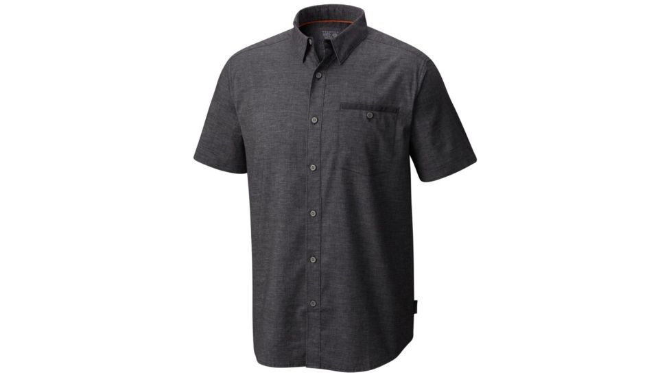 Mountain Hardwear Denton Short Sleeve Shirt - Men's, Shark, M 1708151011-M