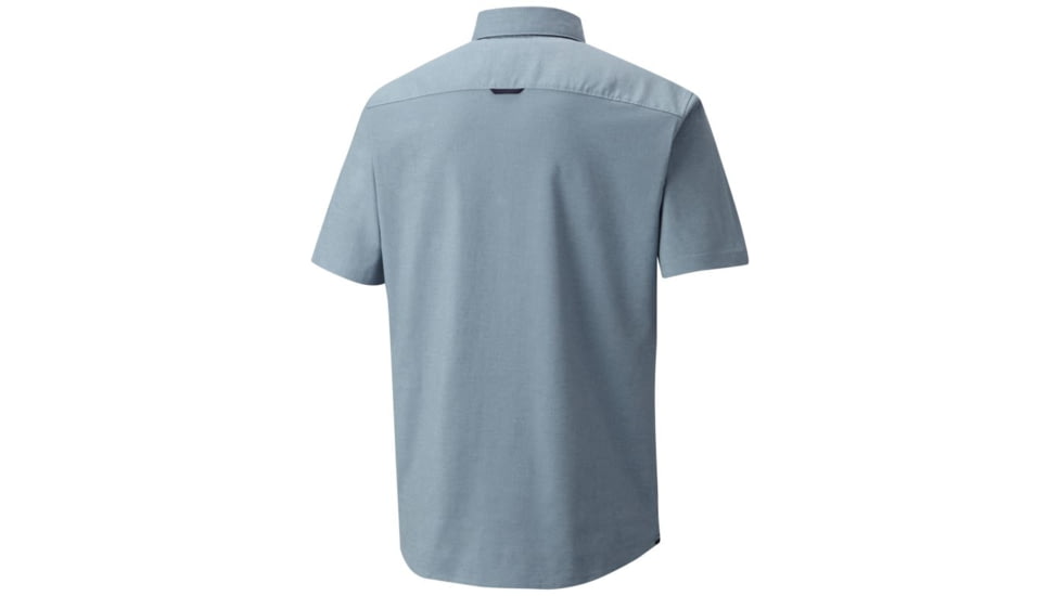 Mountain Hardwear Denton Short Sleeve Shirt - Men's, Blue Granite, S 1708151404-S