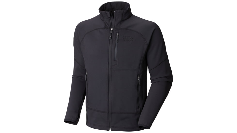 Mountain Hardwear Desna Full Zip Jacket - Men's-Black-Medium