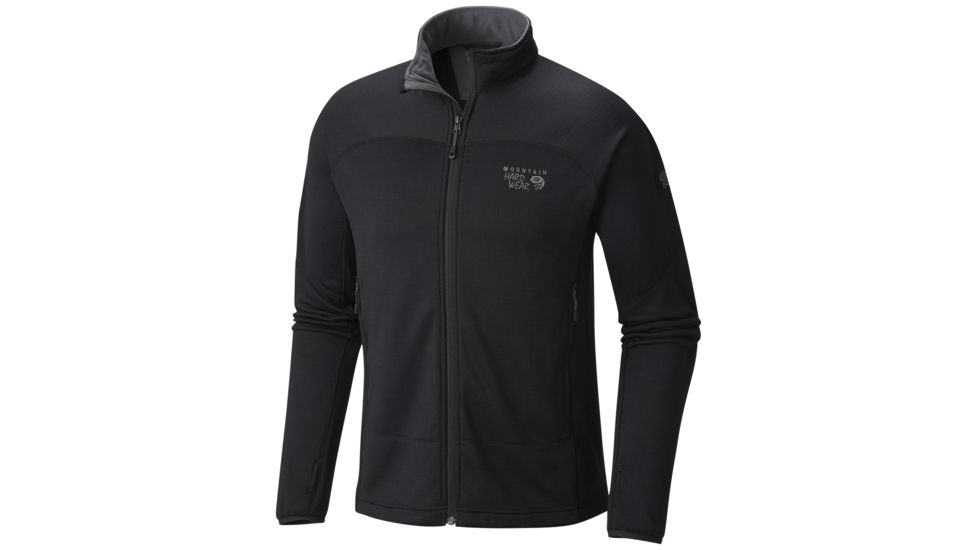 Mountain Hardwear Desna Grid Jacket - Men's-Black-X-Large