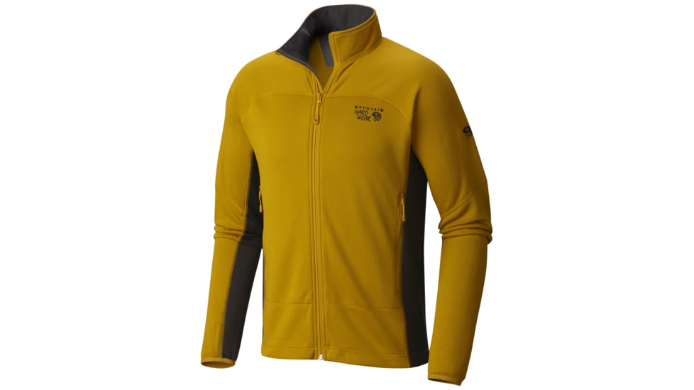 Mountain Hardwear Desna Grid Jacket - Men's-Inca Gold-X-Large