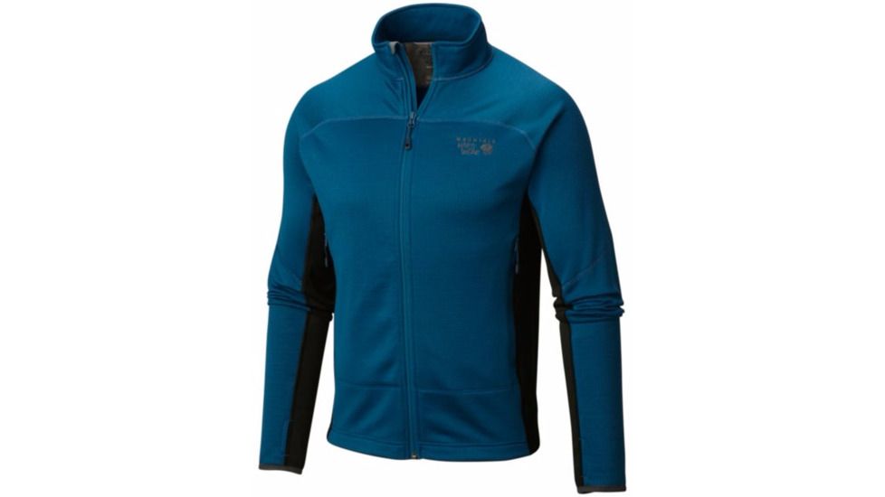 Desna Grid Jacket - Mens-Phoenix Blue/Shark-Large