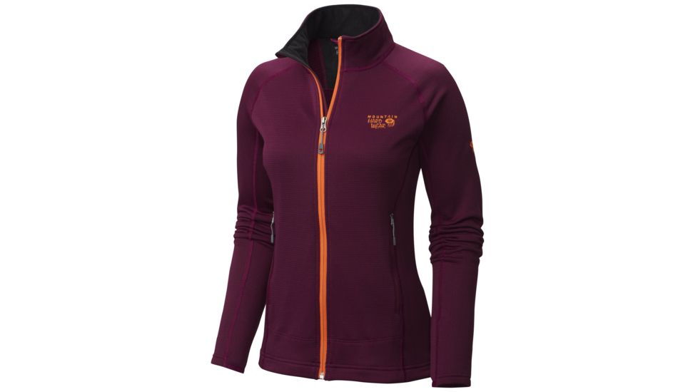 Desna Grid Jacket - Womens-Dark Raspberry-Medium