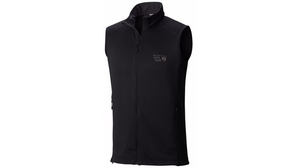 Mountain Hardwear Desna Grid Vest - Men's -Black-Small