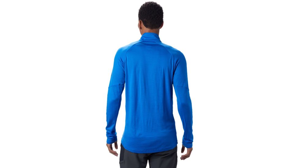 Mountain Hardwear Diamond Peak 1/2 Zip - Men's, Altitude Blue, Medium, 1829141438-M