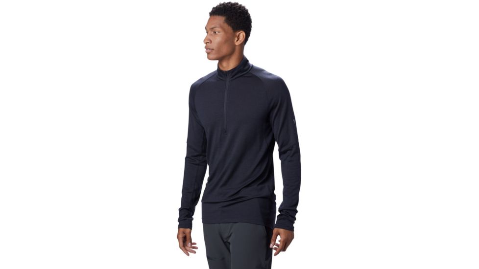 Mountain Hardwear Diamond Peak 1/2 Zip - Mens, Void, Medium, 1829141012-M